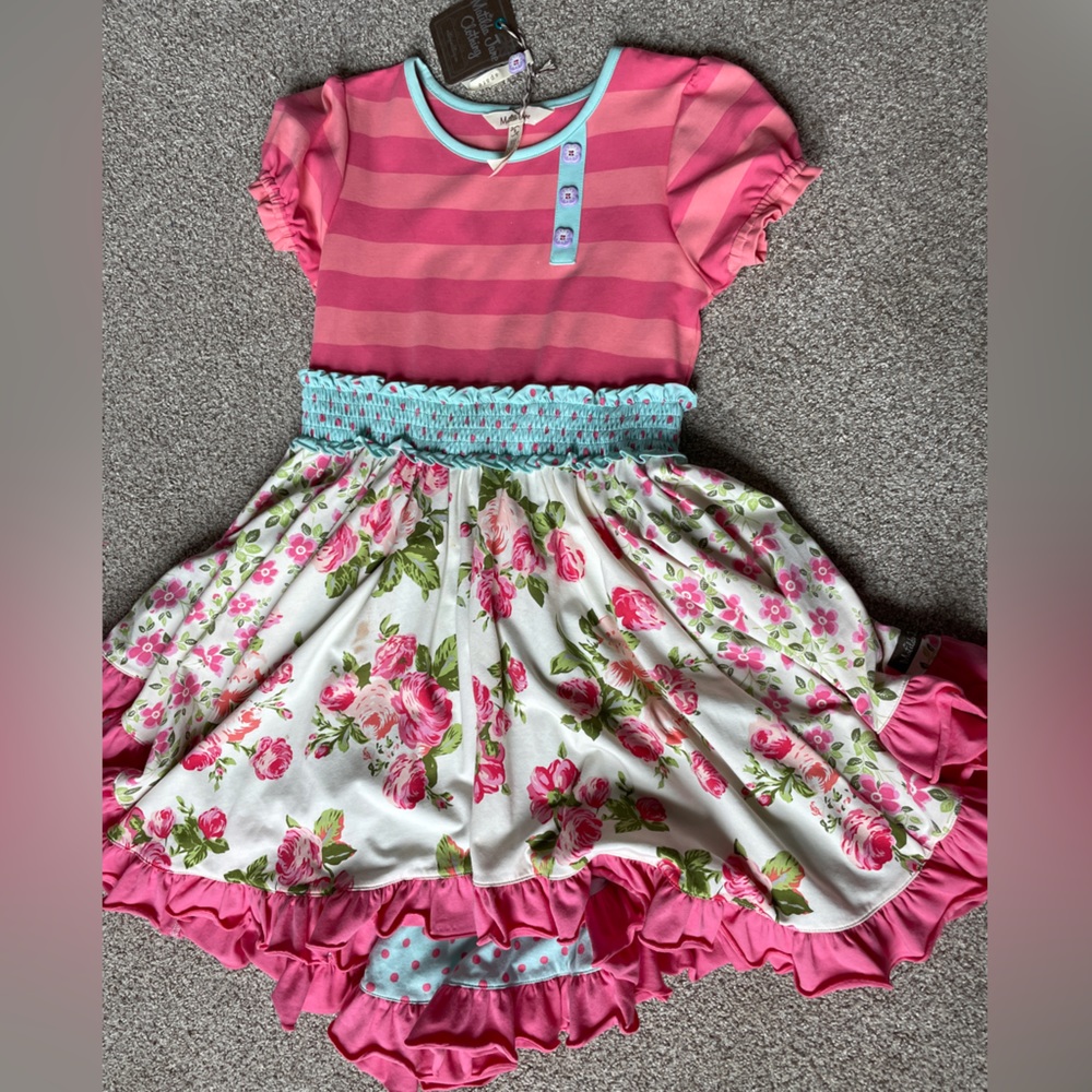 Matilda Jane stripe and floral dress